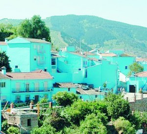 smurf village juzcar genal valley spain