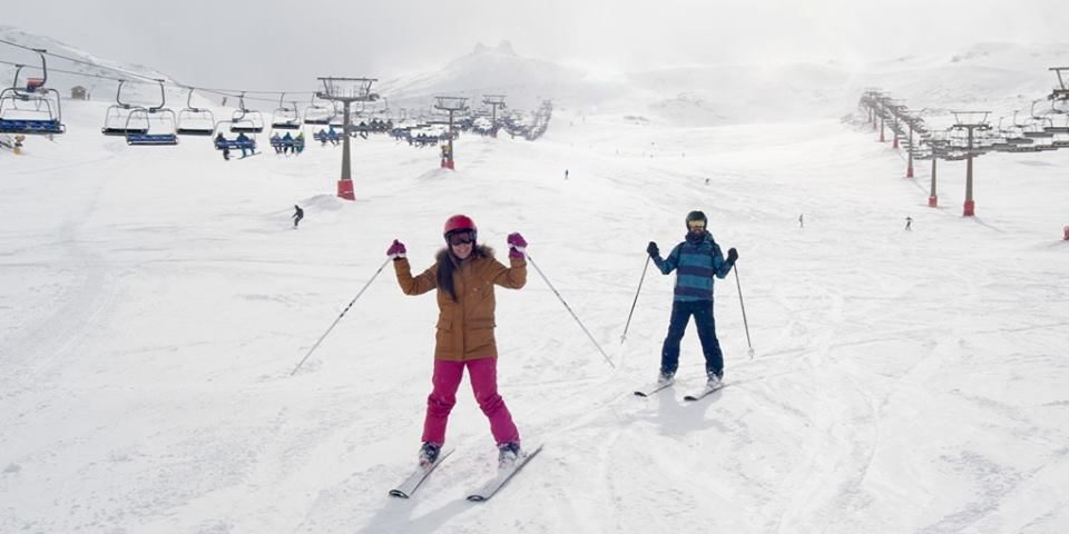 sierra nevada skiing granada spain