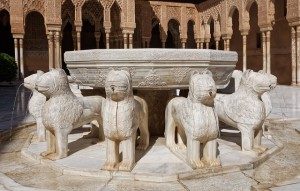 lion fountain