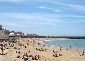 cadiz la caleta beach