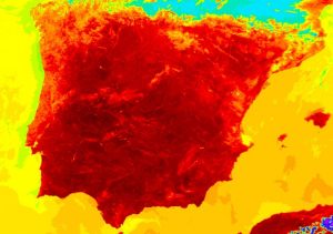 Summer Heatwave in Spain e
