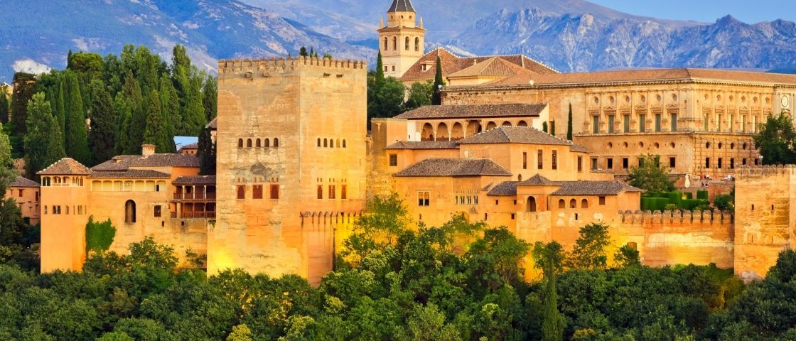 the most popular sights of andalusia alhambra palace granada spain  f
