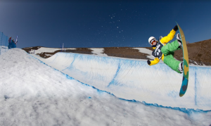 snowboarding
